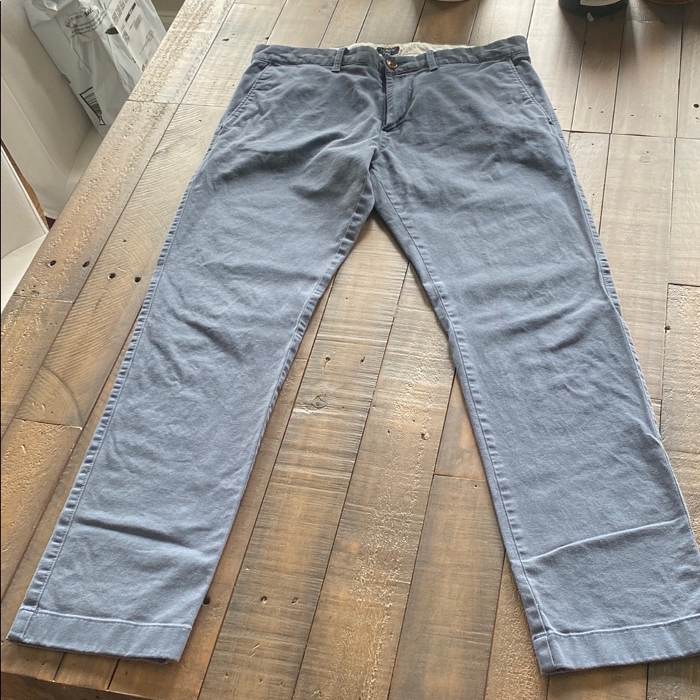 Men's Blue Pants-J Crew Slim Fit
